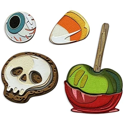 Image of Sizzix Thinlits Die Set 29PK Trick or Treat Colorize by Tim Holtz 666002 Chapter 3 2022, Multicolor, One Size