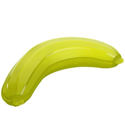 Image of Rotho, Fun, Banana Box, Plastic (PP) BPA yellow, 24,5 x 12,0 5,1 cm