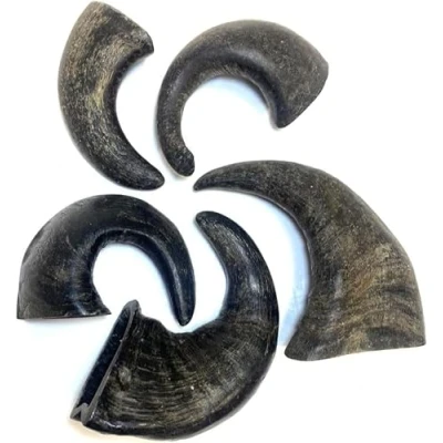 Image of Small Buffalo Horns x 30 Natural Dog Treats Chews