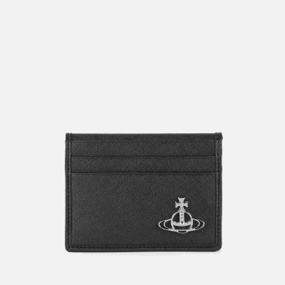 Image of Vivienne Westwood Saffiano Effect Faux Leather Cardholder