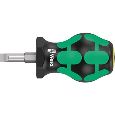 Image of Wera 05008842001 335 Stubby/Carburetor Screwdriver 1,0 x 5,5 25 mm