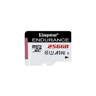 Image of Kingston High Endurance microSDXC95R/45W C10 A1 UHS I SDCE/256GB