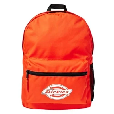 Image of Dickies Unisex&#039;s Logo Backpack, Orange, One Size