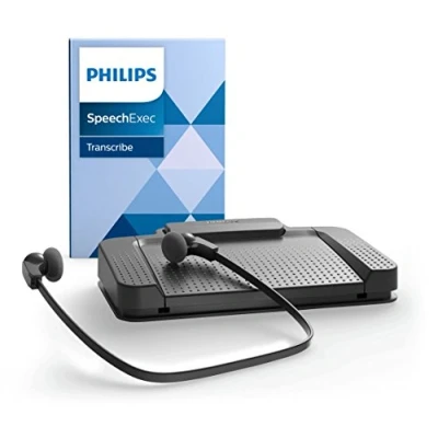 Image of Philips LFH7177 SpeechExec 11 Transcription Kit and Software