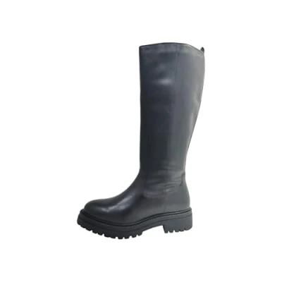 Image of Geox Women&#039;s D Iridea Knee high Boot, Black, 7.5 UK