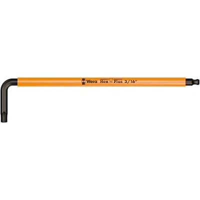 Image of Wera 05022634001 3&quot;/16 x 154 mm 950 SPKL Hex Key Silver