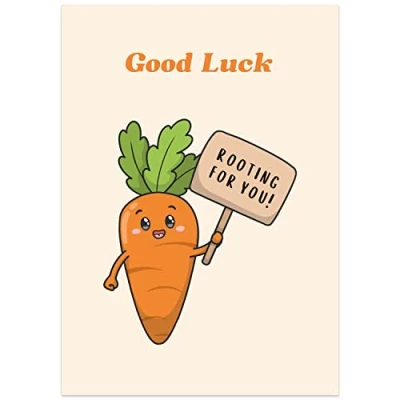 Image of BYANIKA A6 Good Luck Card Encouragement Cards Motivational Best Of In Your Exams Interview New Job Driving Test You Can Do It Got This Believe Gifts For Him Her