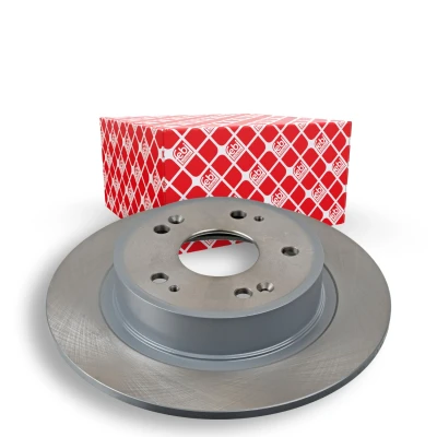 Image of 42510SFY000, 42510T7A000, 42510T8NT00, 42510TA0A00, 42510TA0A01 Brake disc FEBI BILSTEIN 108486 Rear Axle 282mm 9mm 5 Hole 114,3mm solid Coated