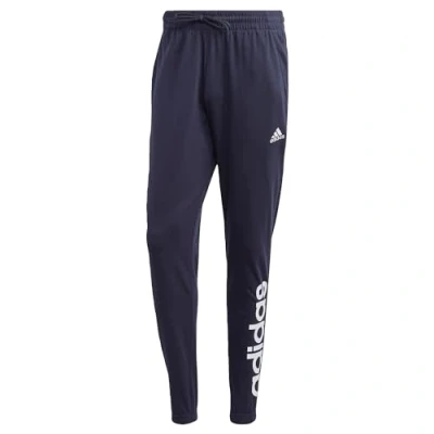 Image of adidas Sportswear Essentials Single Tapered Elasticized Tracksuit bottoms, Men&#039;s, Size: Large, Legend ink