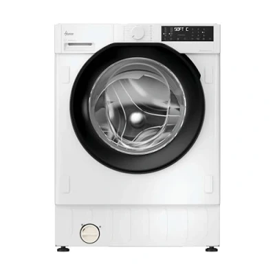 Image of HOOVER H WASH 400 BH4SD69M6DB9 80 Integrated WiFi enabled 9 kg 1600 Spin Washing Machine, Black,White