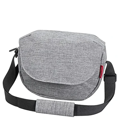 Image of KLICKfix KLICK fix 0263TS Unisex Adult FunBag Stuurtas, Twist Silver, 4 Litres