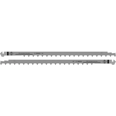 Image of Bosch 2x PRO Aerated Concrete TF350NHM Tandem Saw Blade (for concrete, Length 408 mm, Professional Accessory All Purpose Saw)