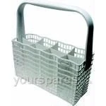 Image of Zanussi Electrolux AEG Slimline Dishwasher Cutlery Basket, 8 Compartments, DS17, DS22, DW905, DW915, DW925..230mm Long x 85mm Wide 255mm High Including Handle