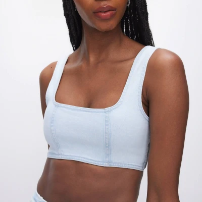 Image of Good American Denim Bralette XS