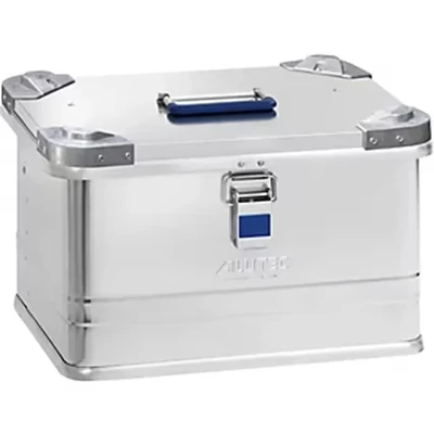 Image of ALUTEC Industrial 30 Aluminium Box (Capacity L, Inner Dimensions (L x W H) 400 300 248 mm, Dust/Splash Proof, Tool Box, Storage Weight 3.14 kg) 13030