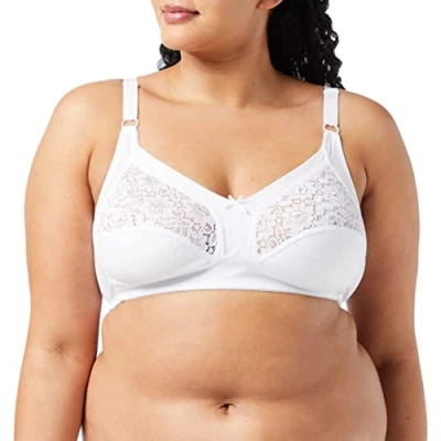Image of Naturana Women&#039;s 86278 Bra, White, 38C