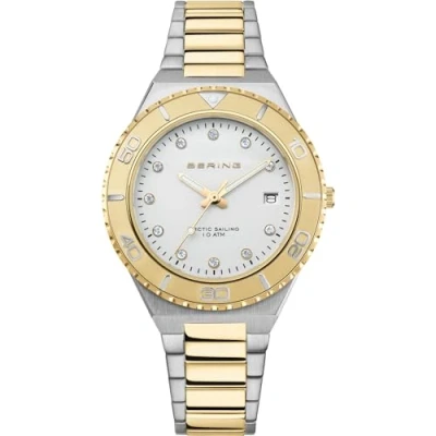 Image of BERING Women&#039;s Watch Quartz Movement Classic Collection with Stainless Steel and Sapphire Crystal 18936 710 , Gold/Silver