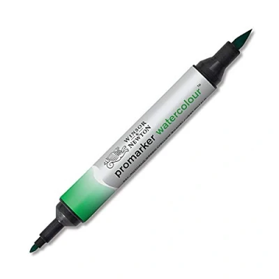 Image of Winsor &amp; Newton Water Colour Marker Phthalo Green/Yellow Shade