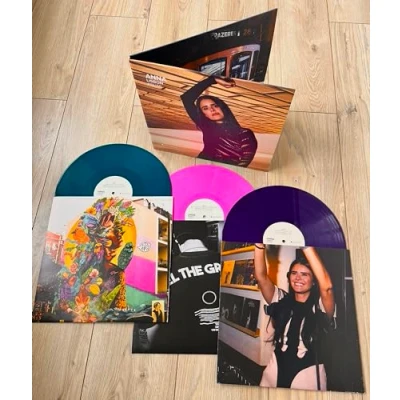 Image of Various Artists Lisbon #GU46 Green, Purple &amp; Pink vinyl Sealed 2024 UK 3 LP set GU046VIN