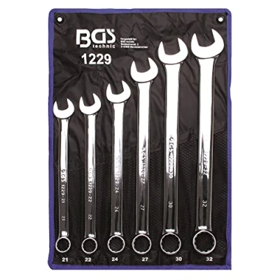 Image of BGS 1229 Combination Spanner Set extra long 21 32 mm 6 pcs.
