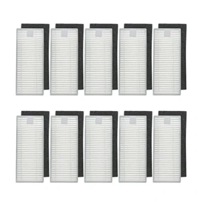 Image of WuYan 10pcs Replacement Filter for Cecotec Conga Excellence 1090 1790 Ultra Robot Vacuum Cleaner Parts