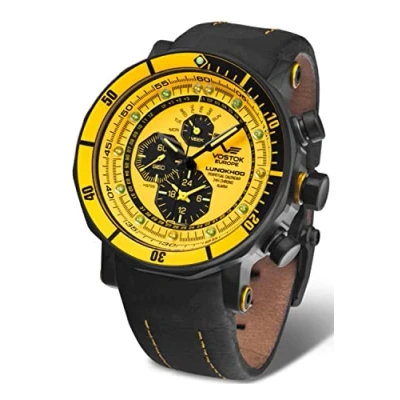Image of Vostok Europe Mens Watch Alarm Chronograph Lunokhod 2 YM86 620C504