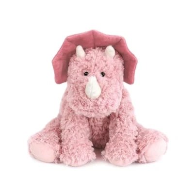 Image of MON AMI Shyla The Dino Stuffed Animal 9/23cm Triceratops Plushie for Christmas Kids