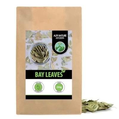 Image of Bay Leaves (250g, 8.8oz), Gently Dried, 100% Pure and Natural