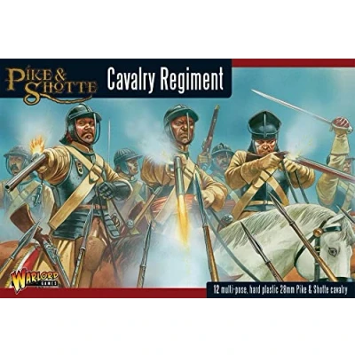 Image of Warlord Games Pike &amp; Shotte Cavalry Regiment Highly Detailed Era Miniatures for Table top Wargaming.