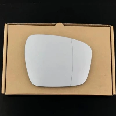 Image of Stick on Wide angle Wing Mirror Glass fits Ford Edge Reg 2016 to 2024 right driver Side