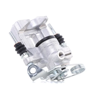 Image of 8E0615423 Brake caliper HELLA 8AN 355 783 331 Aluminium without holder AUDI: A6 C5 Avant, A4 B5 Saloon, VOLKSWAGEN: Passat GP Estate
