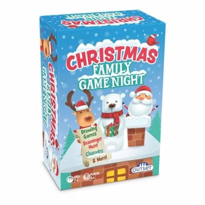 Image of Outset Media Christmas Family Game Night Music, Acting, Drawing It&#039;s Fun For The Whole Ages 7+