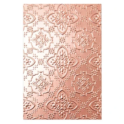 Image of Sizzix 3 D Textured Impressions Embossing Folder Ornamental Motif by Kath Breen, 665752, Multicolor, One Size
