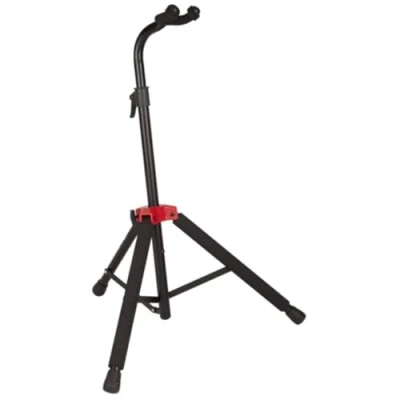 Image of Fender Deluxe Hanging Guitar Stand for guitars Colour: Black