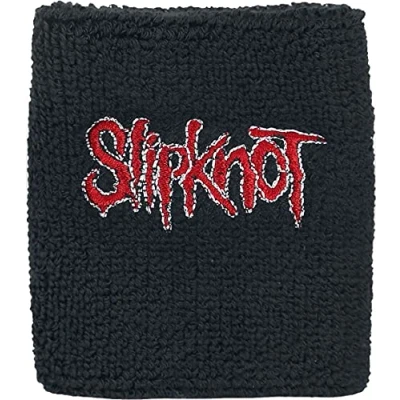 Image of Slipknot Brand Unisex Sweatband, Black, Officially Licensed