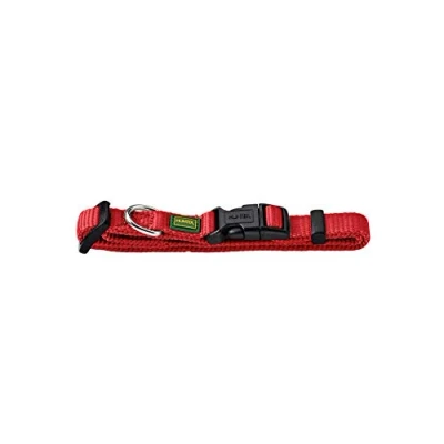 Image of HUNTER Collar Vario Basic extra wide, S/20 Nylon, red