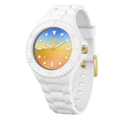 Image of Ice WATCH Generation Solar Sunrise Women&#039;s Wristwatch With Silicon Strap 020391 (Medium)