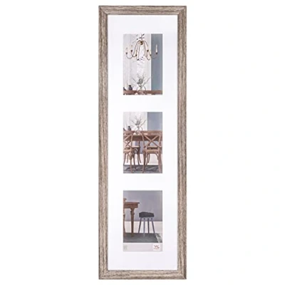 Image of walther Design Picture Frame Walnut 3X 10x15 cm Gallery with PassepArtout, Fiorito Wooden EF315VN