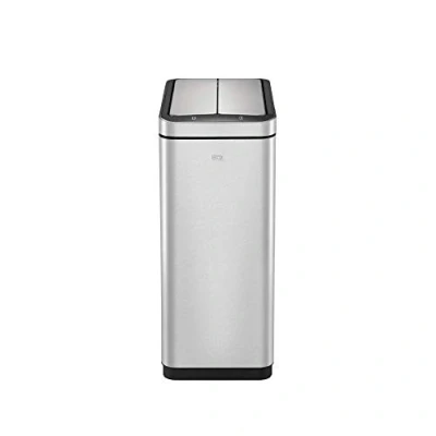 Image of EKO Deluxe Phantom Motion Sensor Kitchen Bin Touchless Automatic Rubbish Perfect for &amp; Home, Stainless Steel, 30 Litre