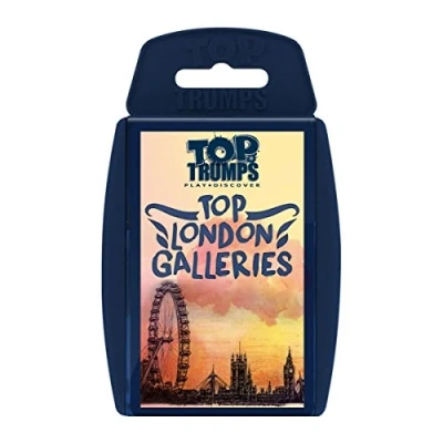 Image of Top London Galleries Trumps Card Game