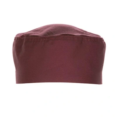 Image of Colour by Chef Works A920 Cool Vent Beanie, Merlot