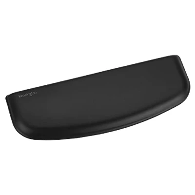 Image of Kensington ErgoSoft Wrist Rest for Slim, Compact Keyboards, Black (K52801WW), 3.9 x 0.4 11.1 inches