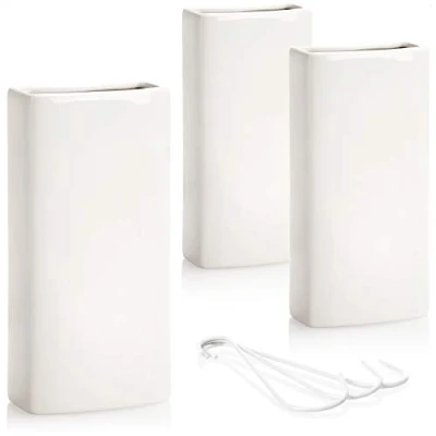 Image of com four® 3x air humidifier heating radiator in white water evaporator made of ceramic (White)