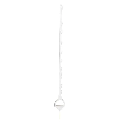 Image of 5x Horse Post 1.55 m White Horses