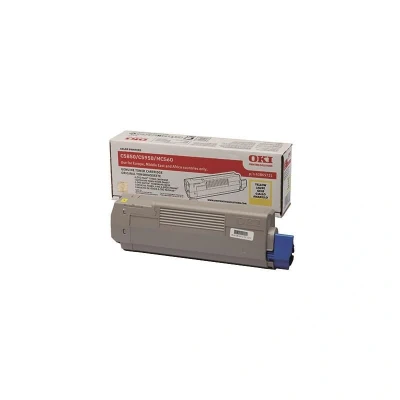 Image of Oki Yellow Toner Cartridge (6 000 Page Capacity) 43865721