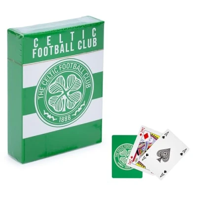 Image of The Gift Scholars Officially Licensed Celtic FC Playing Cards Standard 52 Card Deck Game for Celts of All Ages