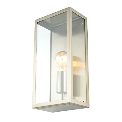 Image of ZINC MINERVA Stainless Steel, Box Lantern Steel