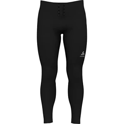 Image of ODLO Men&#039;s Essential Running Tights, Black, XL