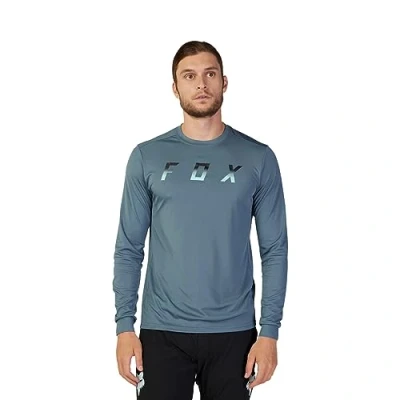 Image of Fox Racing Men&#039;s Standard Ranger LS Mountain Bike Jersey, DOSE Citadel, Small