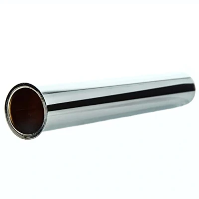Image of Tecuro adjustment tube dip extension, 200 mm, V2A chrome plated stainless steel for siphon trap